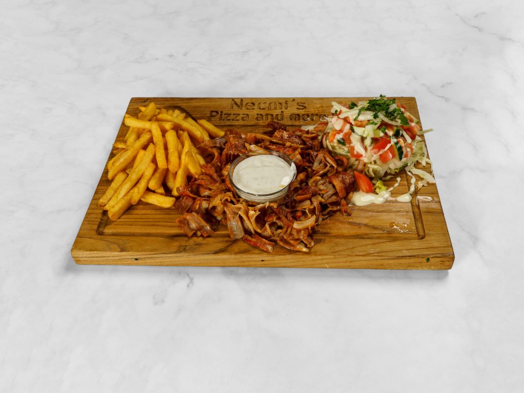 Necmi's Pizza & More - Drehspiess Teller - Sofort bestellen! https://www.necmis-pizza.de/